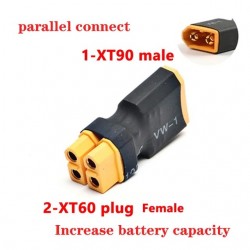 XT60 To XT90 Parallel Plug Adapter Converter
