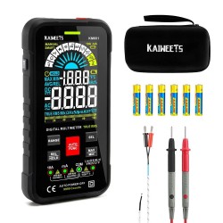 KAIWEETS KM601 Digital Multimeter Smart & Manual Mode Large 3.54-inch Display