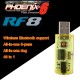 40-in-1 8CH RC USB Flight Simulator Dongle Support Wireless Bluetooth With Cables