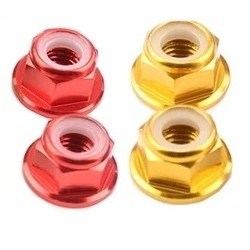4 Pieces Racerstar M5 Motor Screw Nut CW/CCW Screw