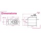 2.2g Digital Servo Indoor Flight Mini Servo Motor Plastic Gears