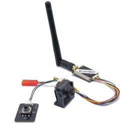 EWRF 5.8G 48CH 100/200m/400/1000mW Adjustable FPV Transmitter and CMOS 2.1mm 1200TVL FPV Camera