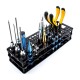 63 Holes Screwdriver Storage Rack Tool Pallet Screwdriver Bit Holder for Hex Cross Screw Driver RC Tools Kit