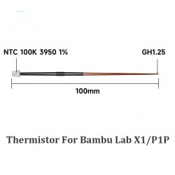 Bambu Lab X1/ P1P 3D Printer 100K NTC 3950 Thermistor Temperature Sensor