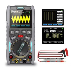 MUSTOOL MDS9208 3In1 Oscilloscope Multimeter Signal Generator 12MHz 50Msps Portable