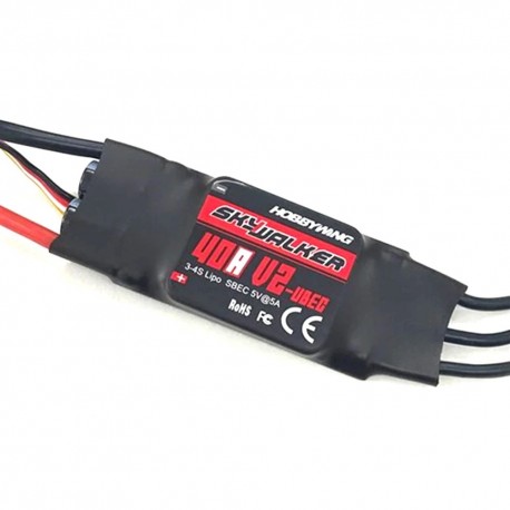 Hobbywing Skywalker 40A V2 UBEC 3-4S Brushless ESC With 5V/5A BEC Support Reverse Brake Search Mode Programing
