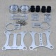 Shock Absorbing CNC Metal Brushless Camera Gimbal Frame for Gopro 2 3 Xiaomi xiaoyi Camera