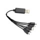 3.7v MULTI Charger For E58 S168 JY019 Xs809 Xs809w Xs809hw