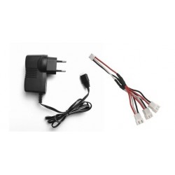 H501S H501C X4 RC Quadcopter Battery with 1-in-3 Cable and USB Charger