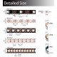 1m WS2811/WS2812B/WS2813/WS2815 Pixel LED Strip Individually Addressable IC 5050 RGB Full Color 30/60/Leds/m Tape