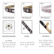 1m WS2811/WS2812B/WS2813/WS2815 Pixel LED Strip Individually Addressable IC 5050 RGB Full Color 30/60/Leds/m Tape