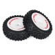 2PCS Wltoys 124008 1/12 RC Car Parts Front Tires Wheels 124008-2726