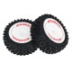 2PCS Wltoys 124008 1/12 RC Car Parts Rear Tires Wheels 124008-2727