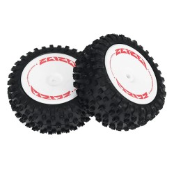 2PCS Wltoys 124008 1/12 RC Car Parts Rear Tires Wheels 124008-2727