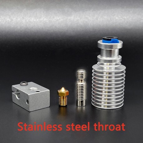 3D Printer Parts Voron 2.4 Nozzle Bimetallic Throat Print Head E3D V6 Hotend Prusa Remote Direct Heat Sink Extruder