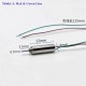 DC 3.7V 66000RPM Wired Micro Coreless Motor For Model Toy