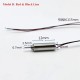 DC 3.7V 66000RPM Wired Micro Coreless Motor For Model Toy