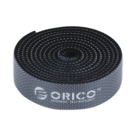 ORICO ταινία τύπου Velcro πολλαπλών χρήσεων CBT-1S, 15mm, 1m, μαύρη