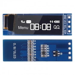 I2C OLED Display Module 0.91 Inch I2C SSD1306 OLED Display Module White / BLUE I2C OLED