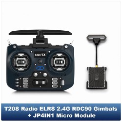 JumperRC T20S ExpressLRS ELRS 2.4GHz RDC90 Sensor Gimbal Full Size EdgeTX Radio Transmitter