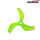 2Pairs 4PCS Gemfan 75mm Ducted Props PC 3-Blade Propeller CW CCW 5mm for 1408-1808 Motor