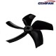 4pcs/2pairs GEMFAN D76 Ducted 76mm 3inch 5-Blade Propeller for RC 3inch Cinewhoop