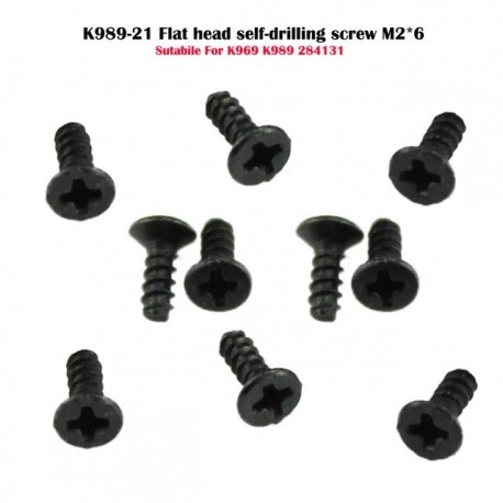 Wltoys 284161 Parts K989-21 Screws 2x6KB D3.5