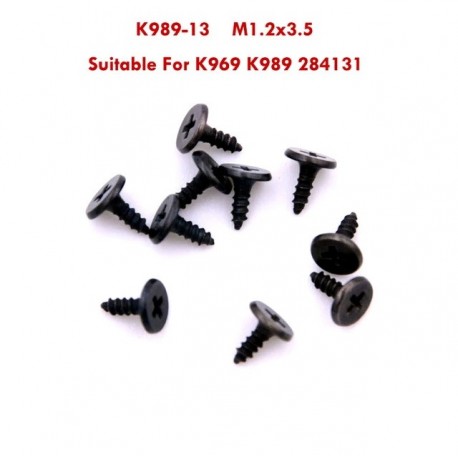 Wltoys K989 K989-13 Screws (10pcs)-1.2X3.5SA