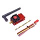 EWRF 5.8G 48CH 2W RP-SMA Female Pitmode 200mW/500mW/1000mW/2000mW FPV Transmitter Built-in Mic for Long Range