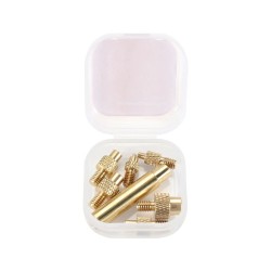 Heat Insert Nut Iron Tip M2 M3 M4 M5 M6 M8 Brass Thread Embedded Kit Heat Insertion Tool
