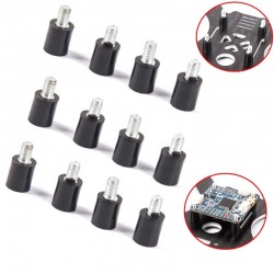 10 PCS FLYWOO M3*7+5 Flight Controller Anti-Vibration Fixed Screw for RC Drone FPV Racing