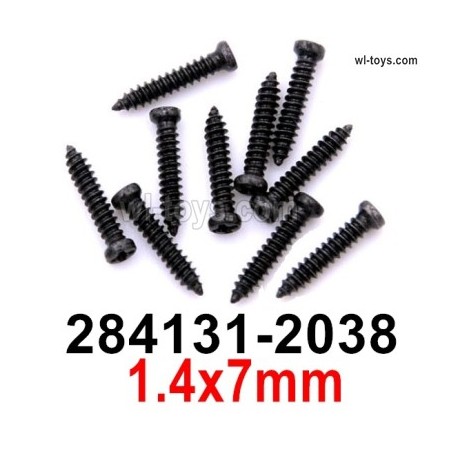 Wltoys 284161 Parts 284131.2038 Screws.1.4x7mm