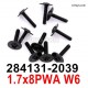 Wltoys 284161 Parts 284131.2039 Screws.1.7x8mm