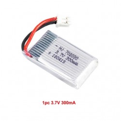 300mAh / 3.7v / 25C Lipo Battery For JJRC H56 T2G Drone - 702025