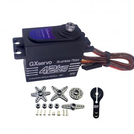 GXservo QY3242BLS 42KG Brushless Motor 180 Degree Metal Gear Digital Servo for RC