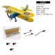 Dancing Wings Hobby E25 Stearman PT-17 Kaydet 450mm Wingspan PP Material RC Airplane Biplane Flying Wing