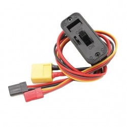 FUSE MODEL RC Heavy Duty High Current Battery Harness XT60 Power Switchwith Charging Socket