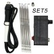 MINI T12 OLED Soldering Station Electronics Welding Iron New Design Portable Digital Belts Ksger Heating Kit Controller Holder