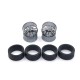Metal Upgraded 24mm Racing Wheels WLtoys 1/28 284131 k969 k979 K989 k999 MINI-Q MIMI-Z
