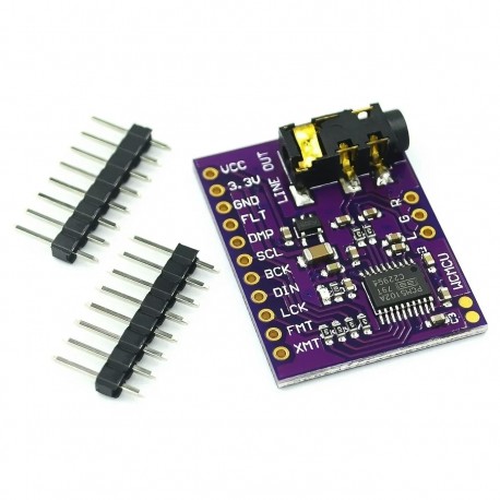 Interface I2S PCM5102A DAC Decoder GY-PCM5102 I2S Player Module pHAT Format Board Digital