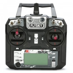 FlySky FS-i6X i6X 10CH 2.4GHz AFHDS 2A RC Radio Transmitter With FS-iA10B Receiver
