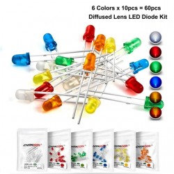 3mm LED Diode Kit Ultra Bright (60-100PCS)