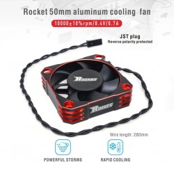 Surpass Hobby Rocket 50mm Metal Cooling Fan for RC ESC Motor Heat Dissipation