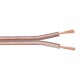 1m cable, 2x 2.50mm² CAB-SP015, CCA, διάφανο