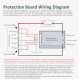 13S 48V 15A Li-Ion Lipolymer Battery Protection Board BMS