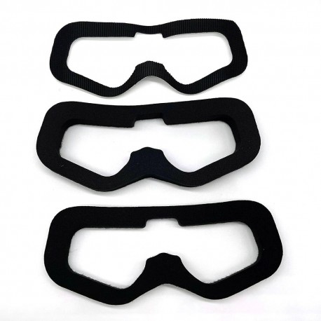 URUAV Fatshark FPV Goggles Faceplate Lycra Fabric Sponge Pad Replacement for HD2 HD3 HD0 Attitude