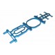 MicroHeli Bottom Frame for Align Carbon Fiber Main Frame
