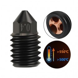 CHT Nozzle Hard Steel nozzles For Bambulab Clone High Flow Nozzle For Bambu Lab X1
