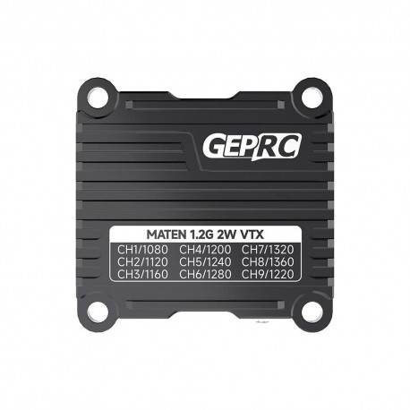 GEPRC MATEN 1.2GHz 9CH 25mW/400mW/800mW/2000mW Pitmode MMCX VTX FPV Transmitter Support IRC Tramp