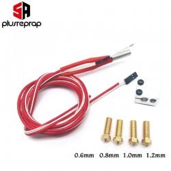 3D printer parts 3D Volcano hot end eruption pack kit/set heater block+nozzle pack for 3D Printer filament 1.75